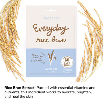 K Beauty Face Mask Skin Care - Everyday LEMON Brightening Sheet Mask | Plant-Based with Lemon Extract (5 Pack)