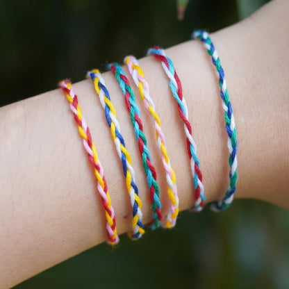 12 Skeins Embroidery Floss Yellow Color, Friendship Bracelet String Cross Stitch Embroidery Thread Floss Bracelet Making Yarn, Craft Floss（Yellow）