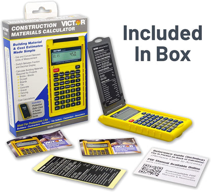 C5000 Construction Materials Calculator with Protective Case
