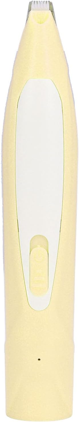 Quiet Cordless Pet Grooming Clippers Cats LED Illuminated 3 Hour Battery Trimming for Face Ears Sensitive Areas