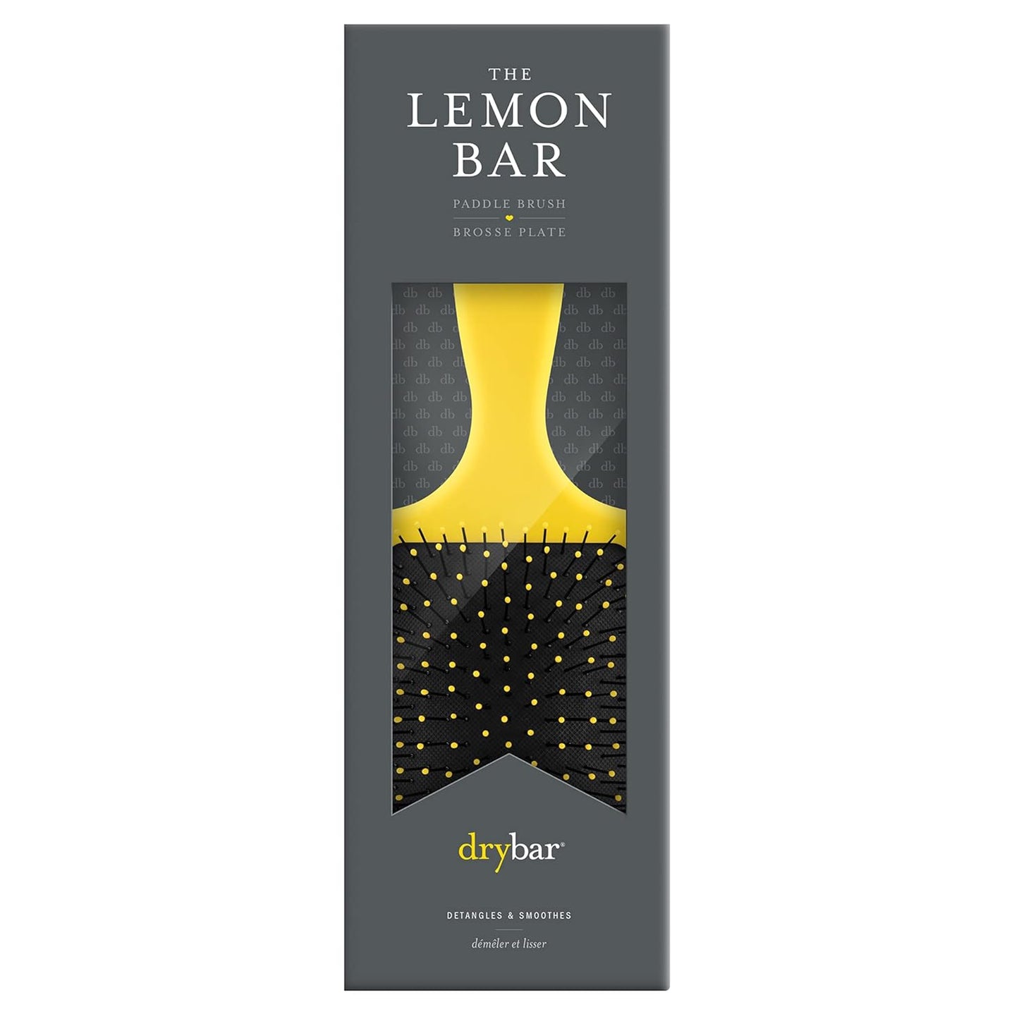 Drybar The Lemon Bar Paddle Brush, Yellow