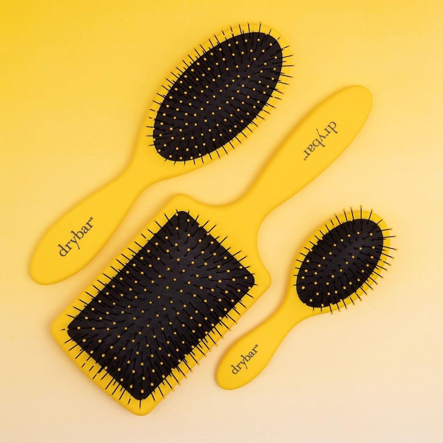 Drybar The Lemon Bar Paddle Brush, Yellow