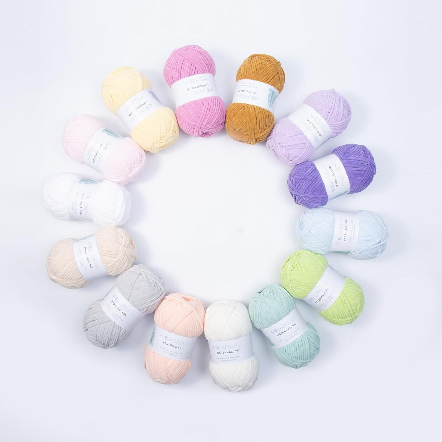 3PCS 3.5oz Chenille Yarn for Blankets Amigurumi: Soft Velvet Baby Yarn Blanket Knitting and Crocheting Bulky 5# Yarn 3 Skeins of 100g (Yellow)
