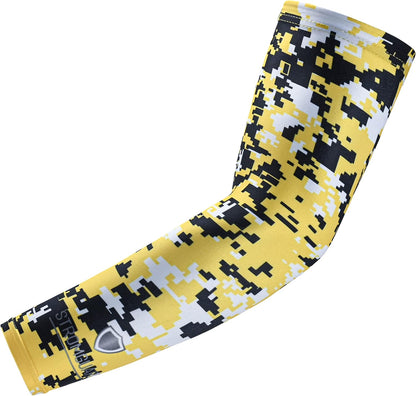 Compression Sports Arm Sleeve Digital Camo Baseball Football Basketball - (One Arm Sleeve)