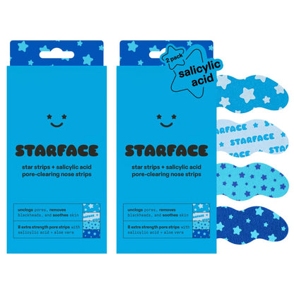 Starface Lift Off Pore Strips for Nose, 8 ct | Deep Cleansing • Dermatologist Tested • Fragrance Free