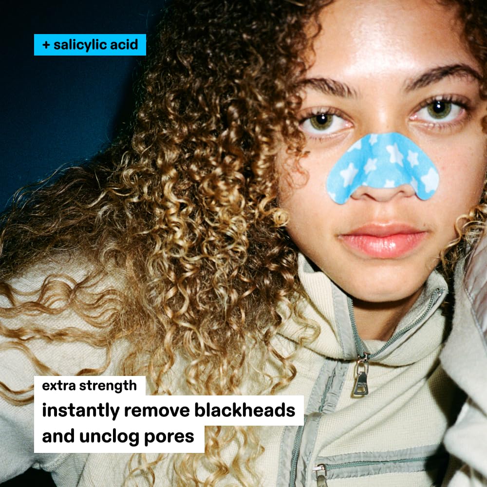 Starface Lift Off Pore Strips for Nose, 8 ct | Deep Cleansing • Dermatologist Tested • Fragrance Free