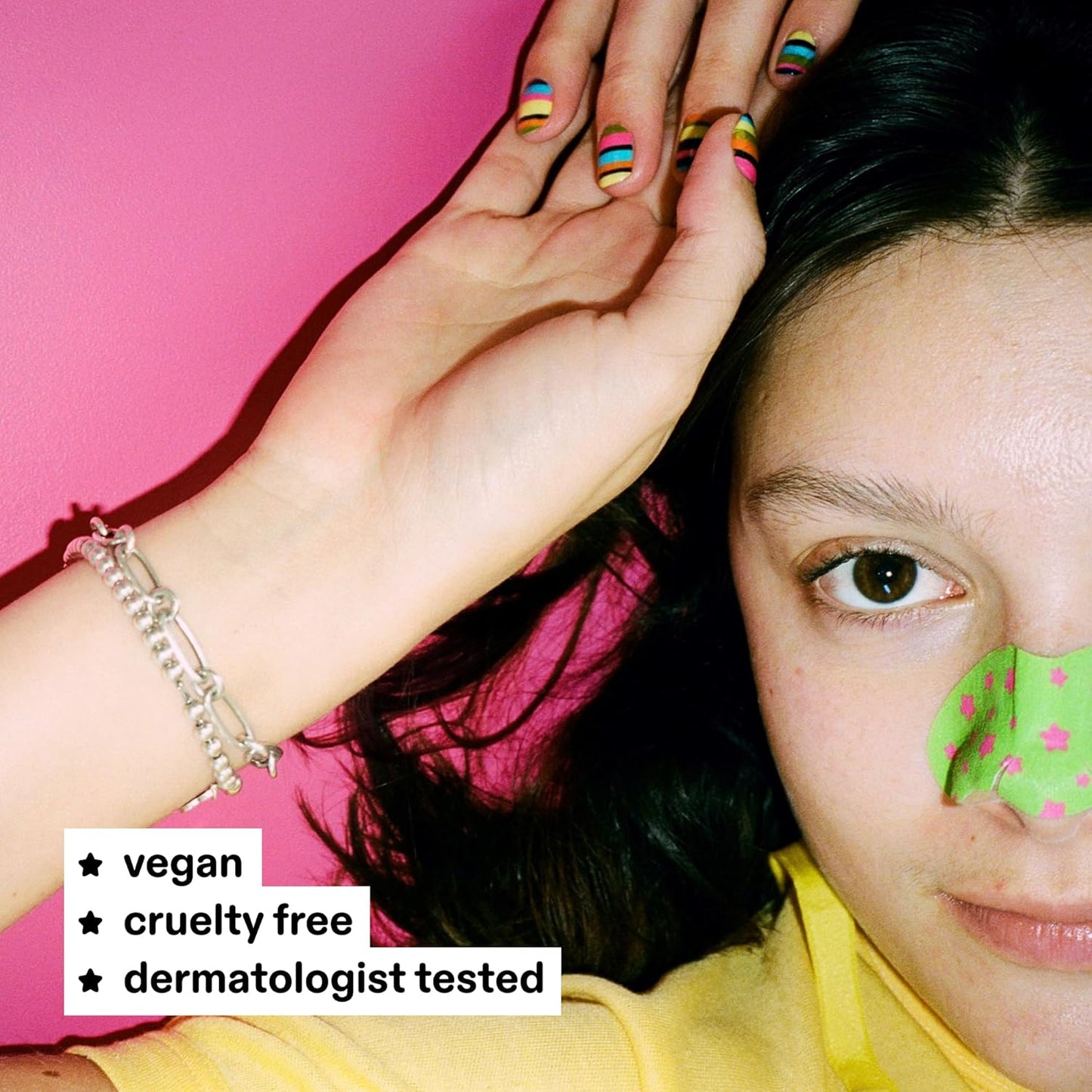 Starface Lift Off Pore Strips for Nose, 8 ct | Deep Cleansing • Dermatologist Tested • Fragrance Free