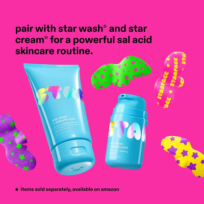 Starface Lift Off Pore Strips for Nose, 8 ct | Deep Cleansing • Dermatologist Tested • Fragrance Free