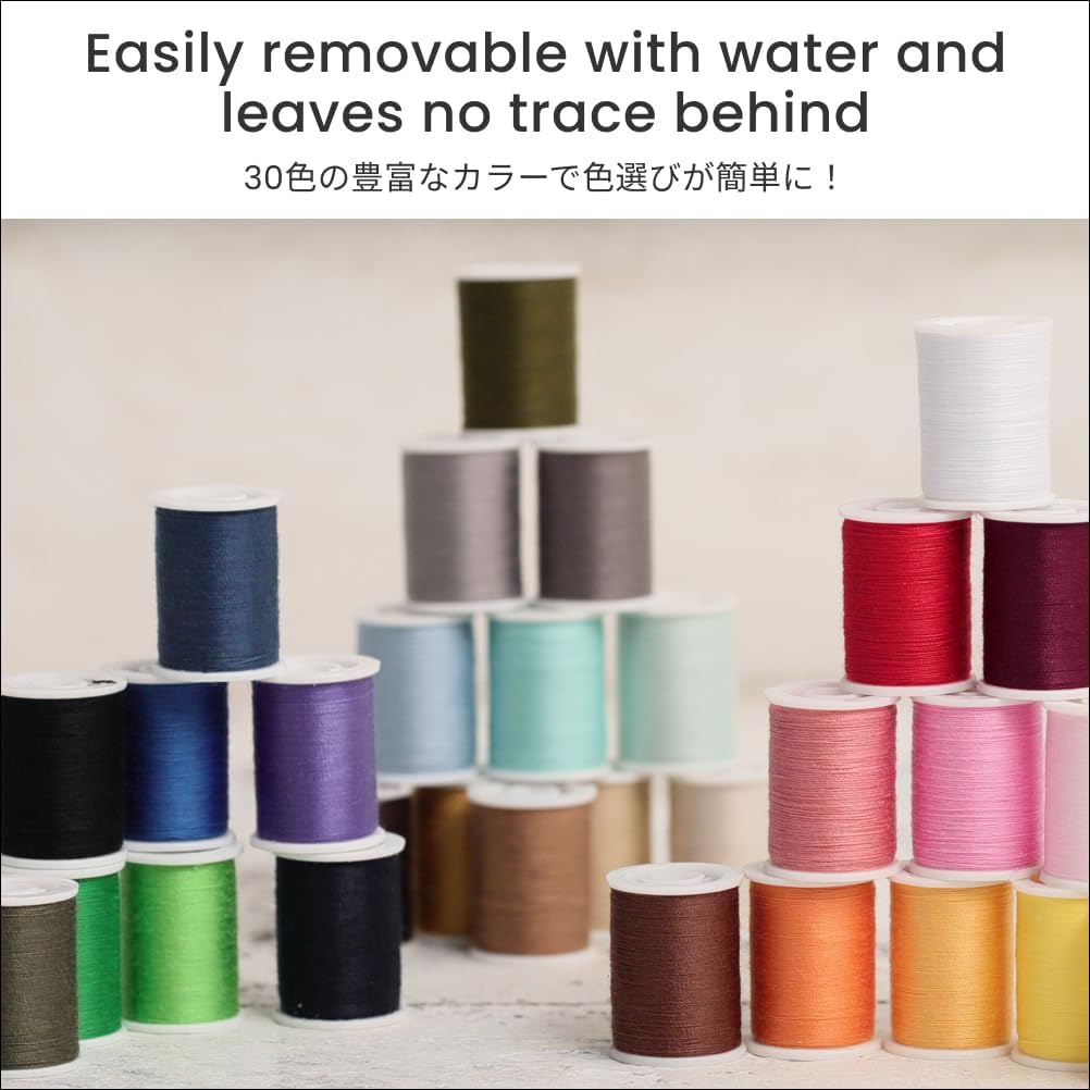 Polyester All-Purpose Sewing Threads 110 Yards/100m 2pcs [ 78329 ]