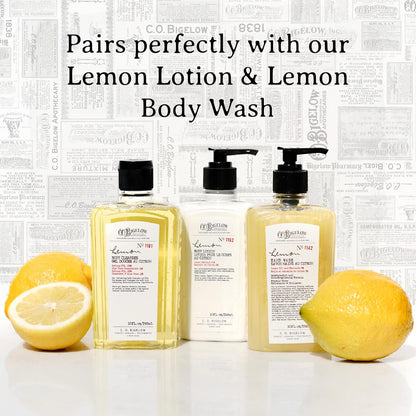 Lemon Hand Wash, Liquid Hand Soap with Lemon Extract & Aloe Vera, 10 Fl Oz