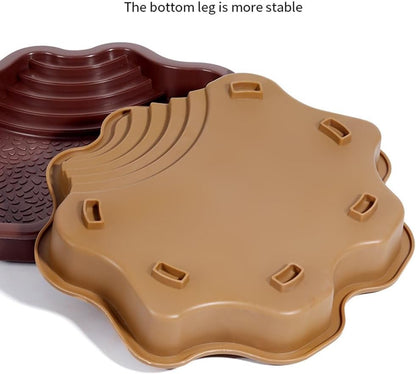 Turtle Bathing Pool, Reptile Feeding Dish Water Pot, Lizard Turtle Bathing Pool for Aquatic Climbing Pet