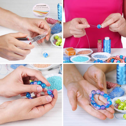 Jewelry Making Supplies Kit - Repair Tools with Accessories, Pliers, Findings, Beading Wires for Adults and Beginners
