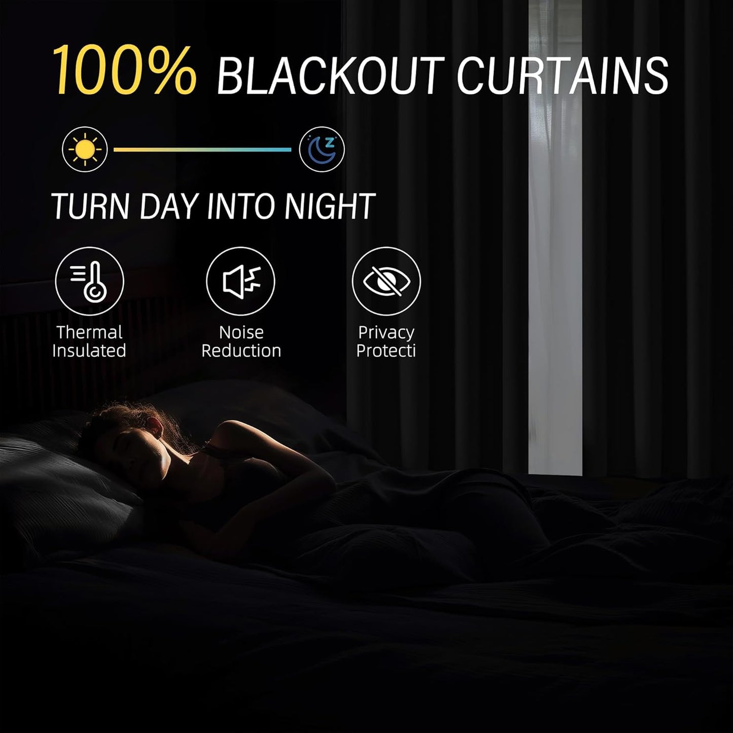 ChrisDowa 100% Blackout Mustard Yellow Solid Curtains 84 Inches Long 2 Panels for Bedroom Living Room,Farmhouse Room Darkening Thermal Insulated Soundproof Grommet Top Window Treatment Drapes,52x84