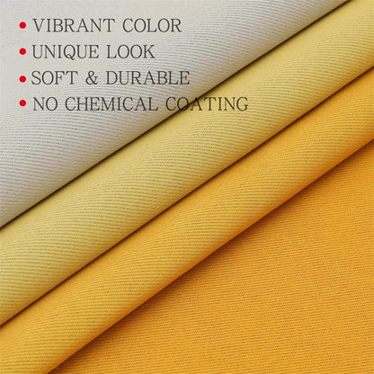 G2000 Blackout Curtains & Drapes for Bedroom Living Room 84 Inches Long Yellow and Greyish White Room Darkening Window Treatments Ombre Thermal Insulated Light Blocking Grommet Backdrop 2 Panels Set