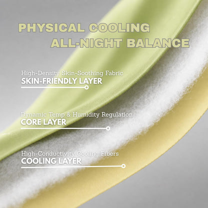 Eastsora Cooling Comforter Queen Size, Cooling Blanket for Hot Sleepers, Q-Max 0.45 Reversible Summer Comforter, Lightweight Breathable Bedding for Night Sweats (Yellow+Green)