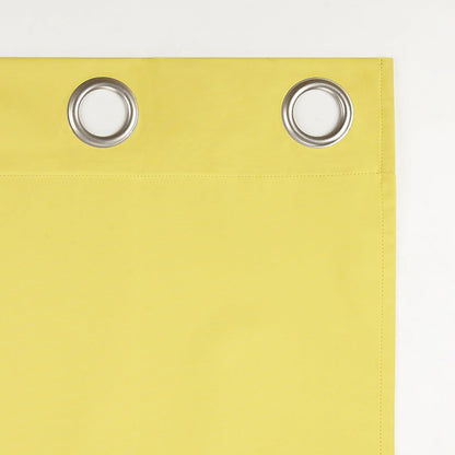 Sun Zero Halton Bright Vibes 100% Total Blackout Grommet Curtain Panel, Sunflower Yellow, 40"W x 84"L (1 Panel)