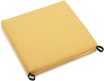 Blazing Needles Outdoor Chair Cushion, 20" x 19", Lemon 1 Count