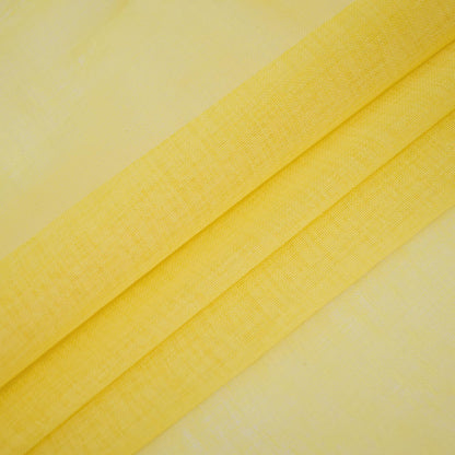 UPOPO Yellow Valance 15 inches Long Sheer Curtain Valance Living Room Bedroom Kitchen Voile Transparent Light Filtering Valance Curtain Small Short Door Window Treatment 2 Panels Rod Pocket