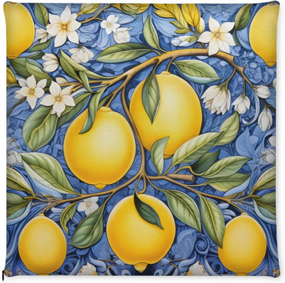 Chair Cushions Lemons Chair Pads for Dining Chairs Removable Seat Cushion for Kitchen Living Room Office Patio 16 x 16 x 1.2 Inches