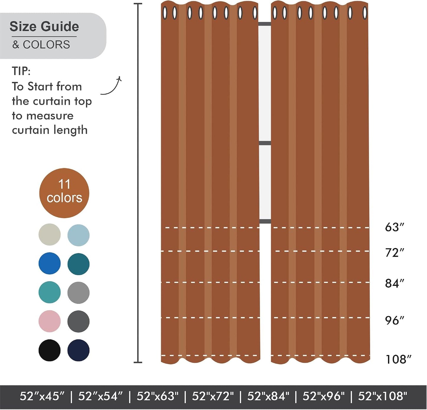 SMILE WEAVER Christmas Blackout Curtains 84 Inch Long 2 Panels for Living Room,Pumpkin Yellow Room Darkening Curtain Star Print Design Noise Reducing Thermal Insulated Window Drapes,Orange