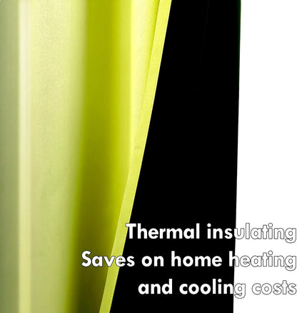weesire Light Yellow Blackout Curtains for Bedroom Living Room 2 Panels 100% Blackout Ombre Gradient Curtains, 52x84 Inches