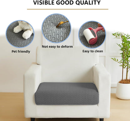 Magic Sofa Couch Covers Soothing Home Sofa Cushion Covers Universal Sofa Covers Washable Stretch Slipcovers for Sectional Sofa (Lemon Yellow,Large Triple Seat Cover)