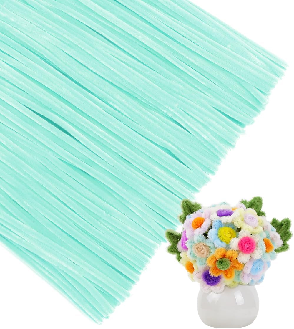 Pipe Cleaners, 200pcs Golden Yellow for Sunflowers, Flower Making Pipe Cleaners, Arts and Craft Supplies, Ideas for Art Project Activity.
