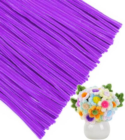 Pipe Cleaners, 200pcs Golden Yellow for Sunflowers, Flower Making Pipe Cleaners, Arts and Craft Supplies, Ideas for Art Project Activity.
