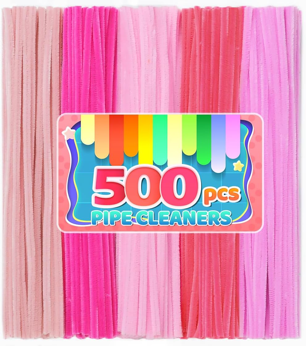 Pipe Cleaners, 200pcs Golden Yellow for Sunflowers, Flower Making Pipe Cleaners, Arts and Craft Supplies, Ideas for Art Project Activity.