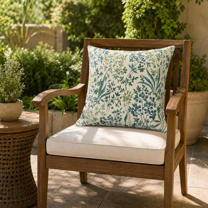 Outdoor Pillows 18×18 Inch | Pack of 2 Waterproof Decorative Throw Pillows with Inserts, Square Pillows for Bed, Couch, Sofa and Patio Furniture