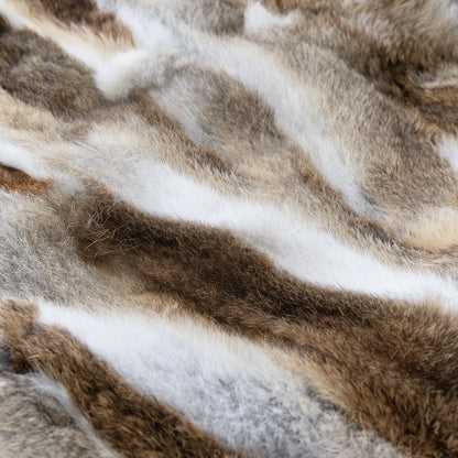 Genuine Rabbit Fur Pillow Covers Set of 2,Luxury Decorative Throw Pillowcases Fluffy Animal Skin Accents Bolster Cushion Cover for Couch Sofa Bedroom Living Room Home,12x20inch,Yellow