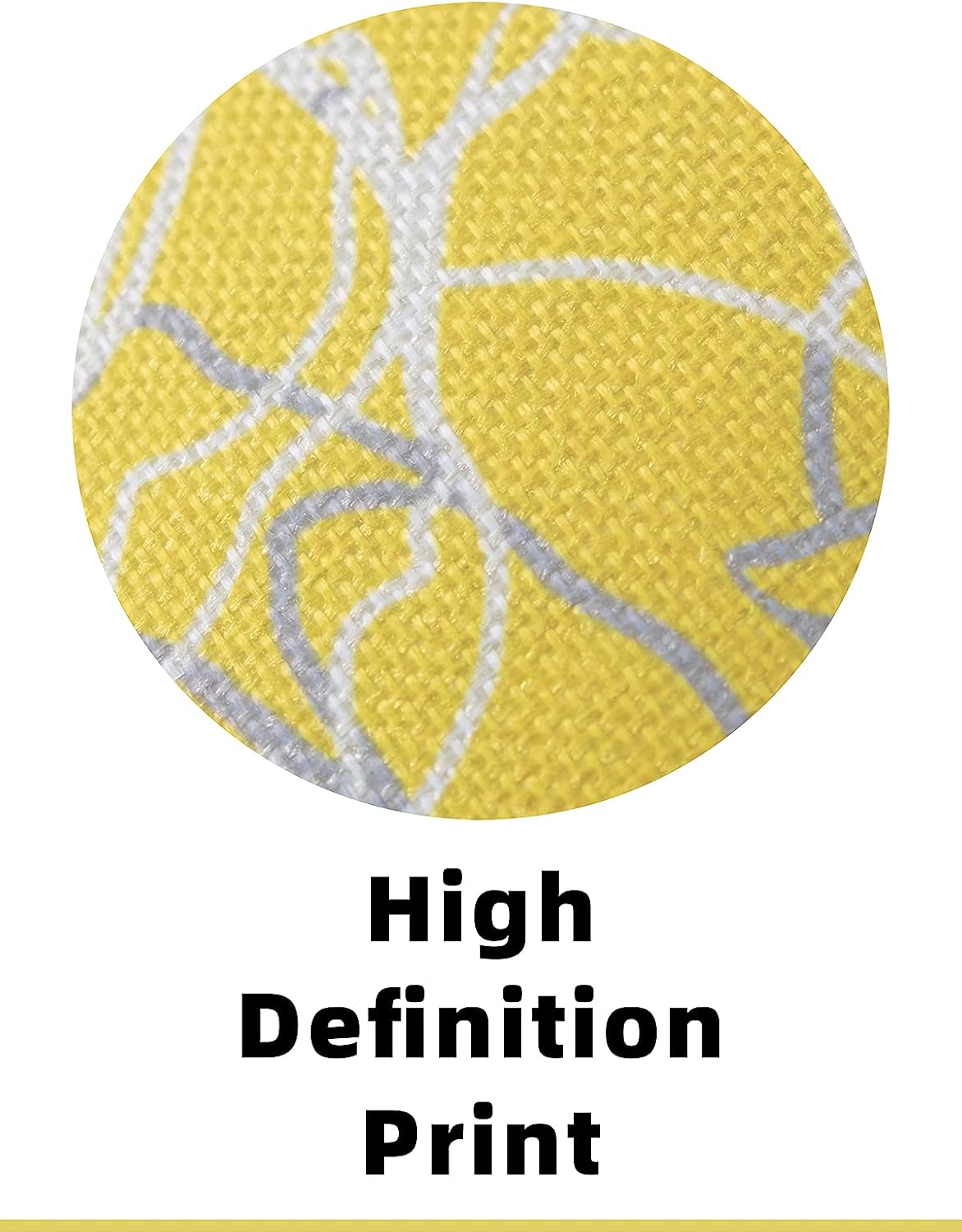 Yellow Pillow Covers 18x18 Set of 4 Grey Decorative Throw Pillow Cover for Couch Modern Daisy Pillows Case for Living Room Cushion Bed Outdoor Yellow and Gray Home Decor