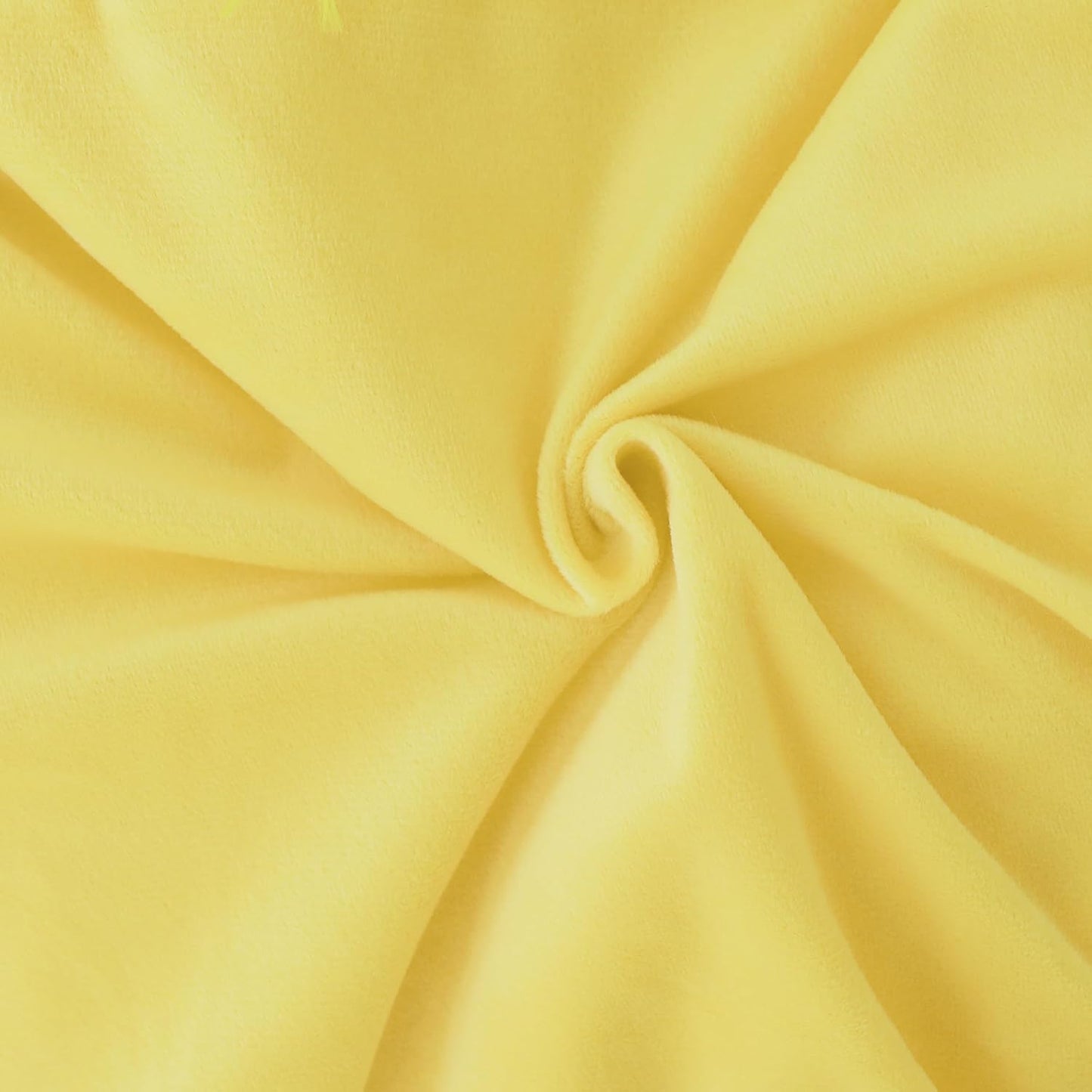 Extra Soft Faux Fur Throw Blanket 50"x60" - Reversible Fluffy Shaggy Double Layer Plush for Couch Sofa Bed, Solid Fuzzy Long Hair Microfiber Comfy Decorative Cozy, Yellow