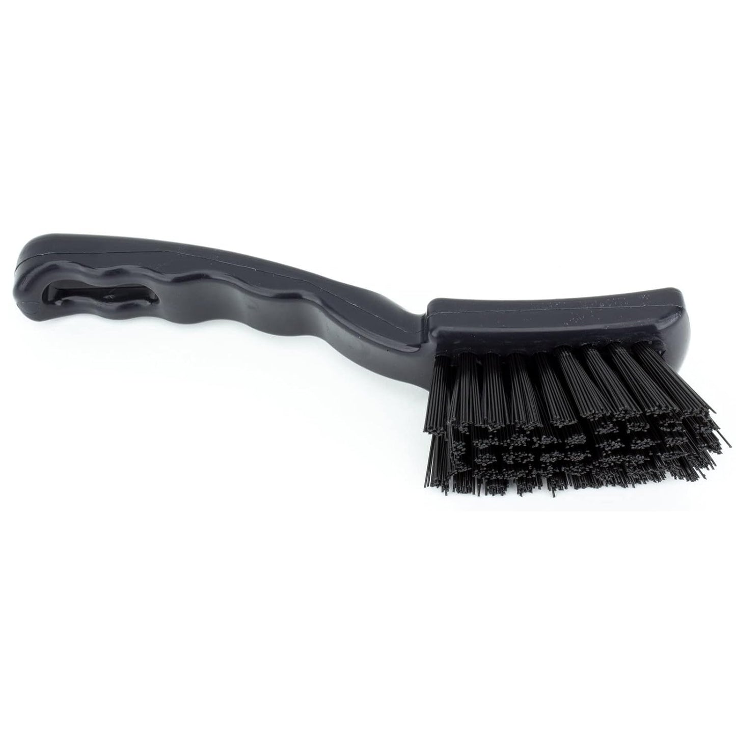 41395EC04 Plastic Scrub Brush, Detail Brush, Kitchen Brush with Hanging Hole for Cleaning, 7 Inches, Yellow