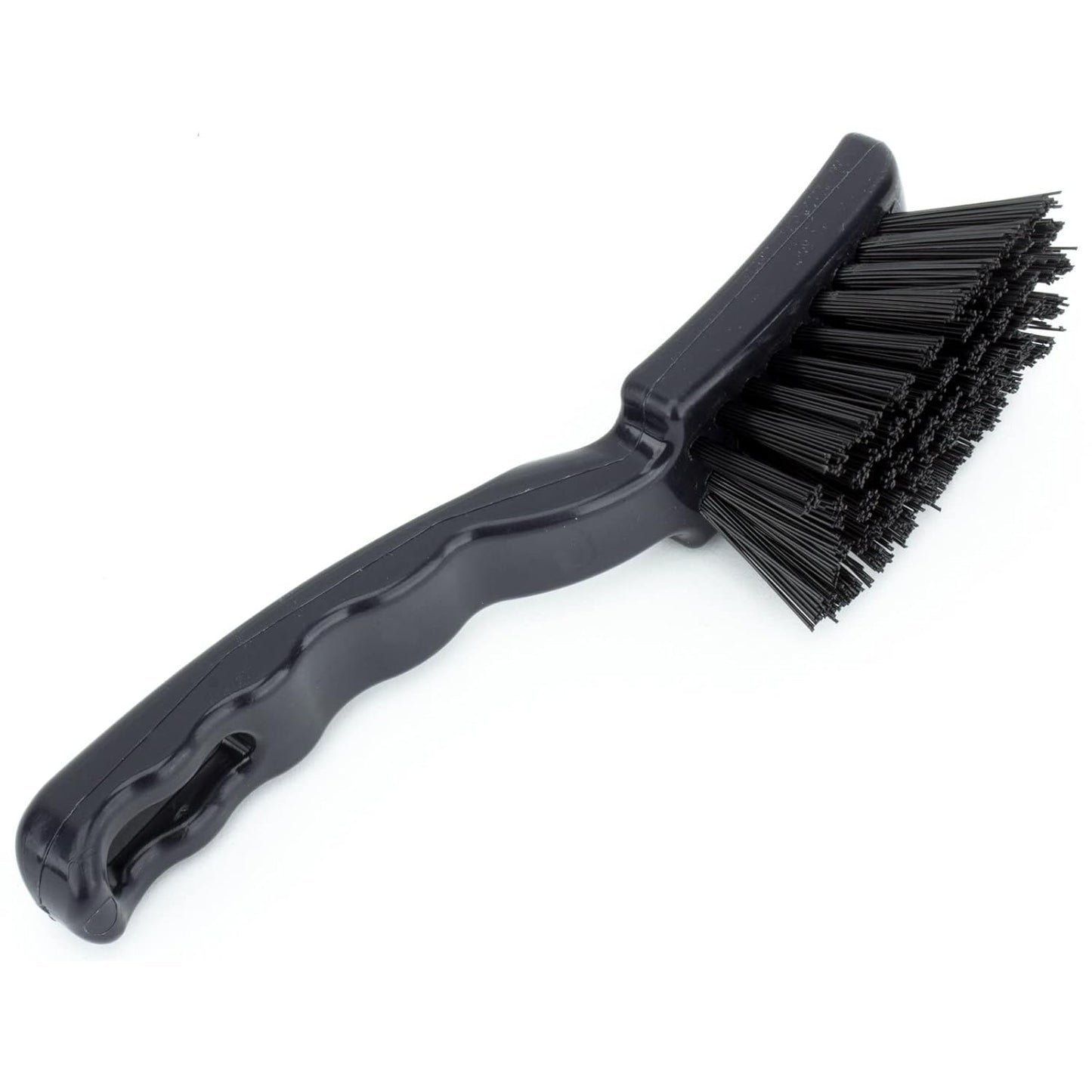 41395EC04 Plastic Scrub Brush, Detail Brush, Kitchen Brush with Hanging Hole for Cleaning, 7 Inches, Yellow