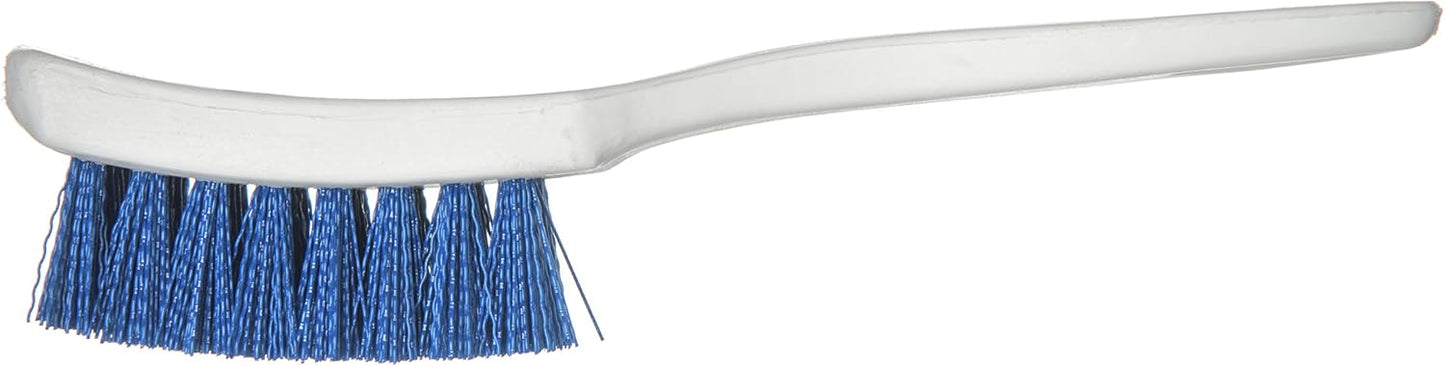 41395EC04 Plastic Scrub Brush, Detail Brush, Kitchen Brush with Hanging Hole for Cleaning, 7 Inches, Yellow