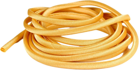 Golden Yellow Satin Spaghetti Strapping - 1/4" Round - 5 Yards - Lingerie Craft DIY