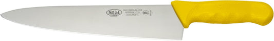 10" Commercial-Grade Chef's Knife with German Steel Blade, Yellow
