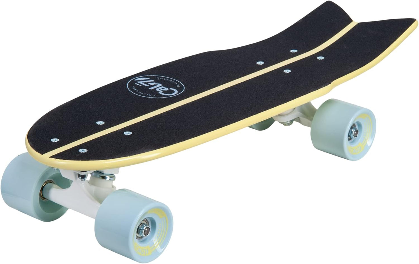 Fishtail Deck 22-inch Mini Cruiser Skateboard