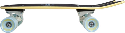 Fishtail Deck 22-inch Mini Cruiser Skateboard