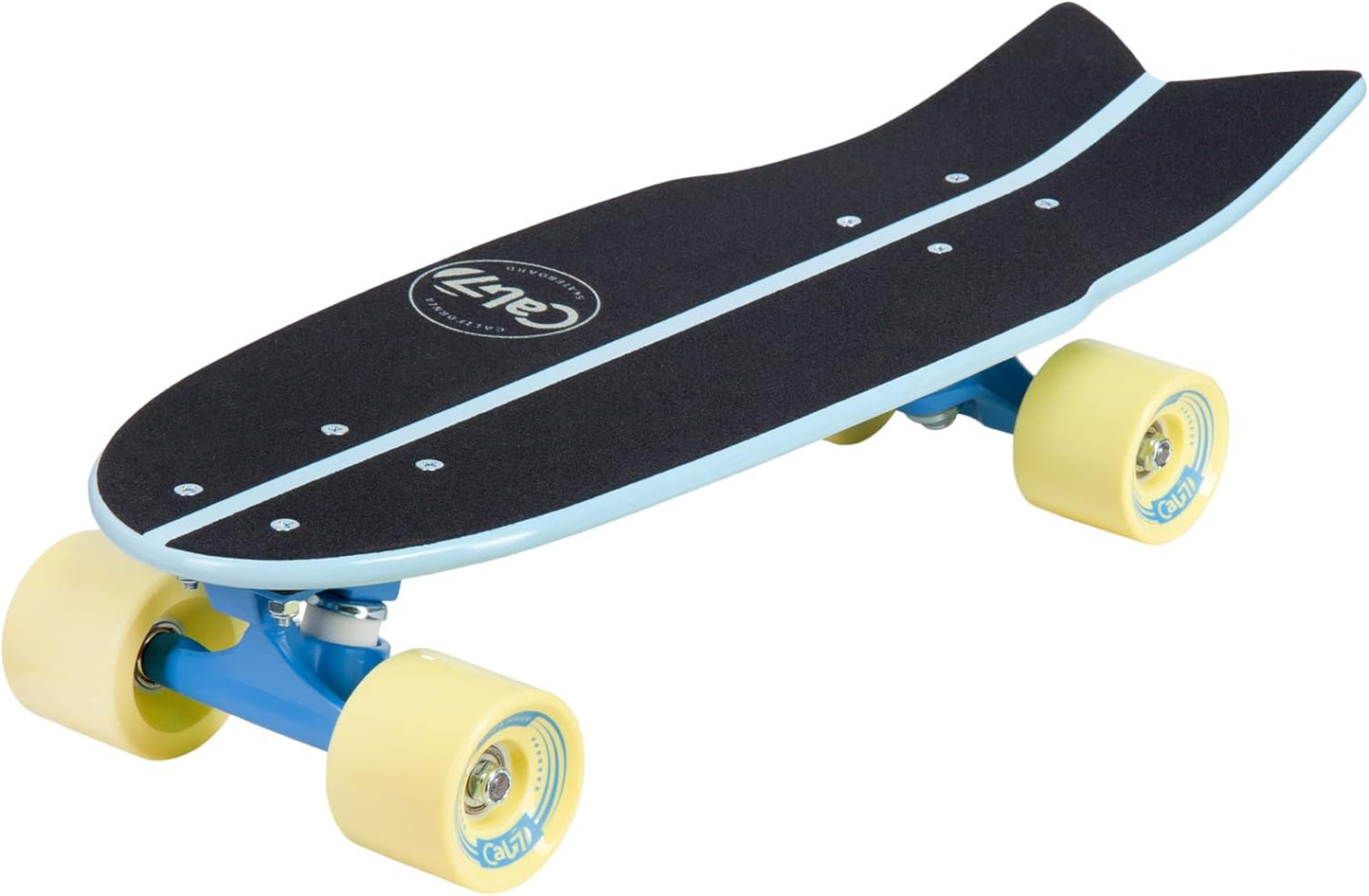 Fishtail Deck 22-inch Mini Cruiser Skateboard