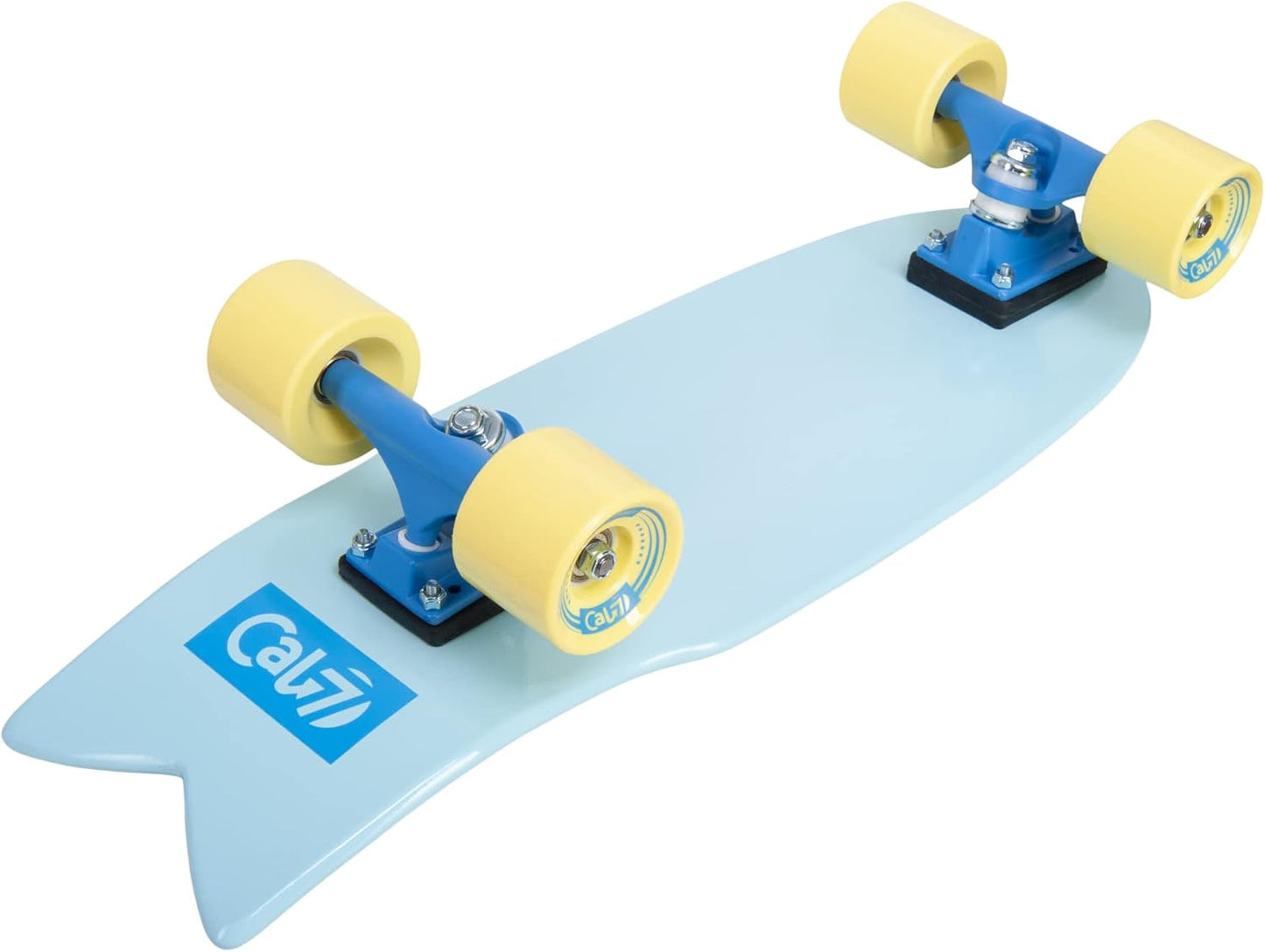 Fishtail Deck 22-inch Mini Cruiser Skateboard