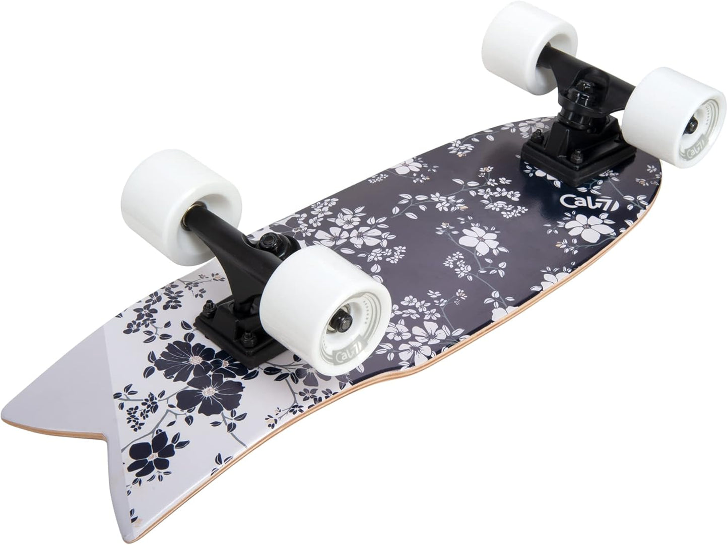 Fishtail Deck 22-inch Mini Cruiser Skateboard