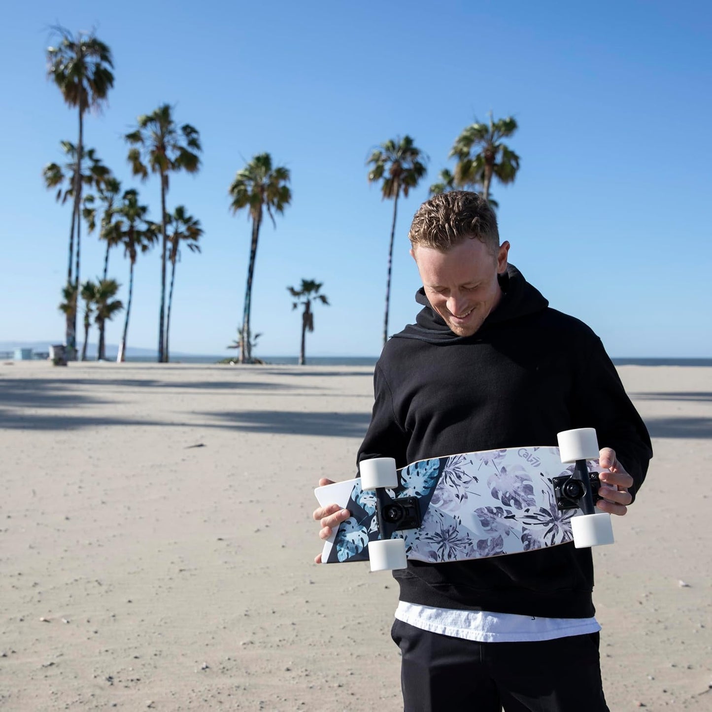 Fishtail Deck 22-inch Mini Cruiser Skateboard