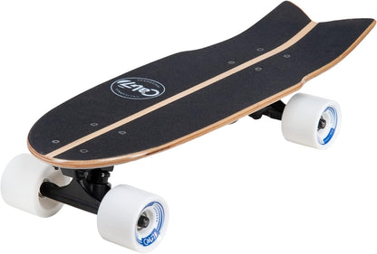 Fishtail Deck 22-inch Mini Cruiser Skateboard