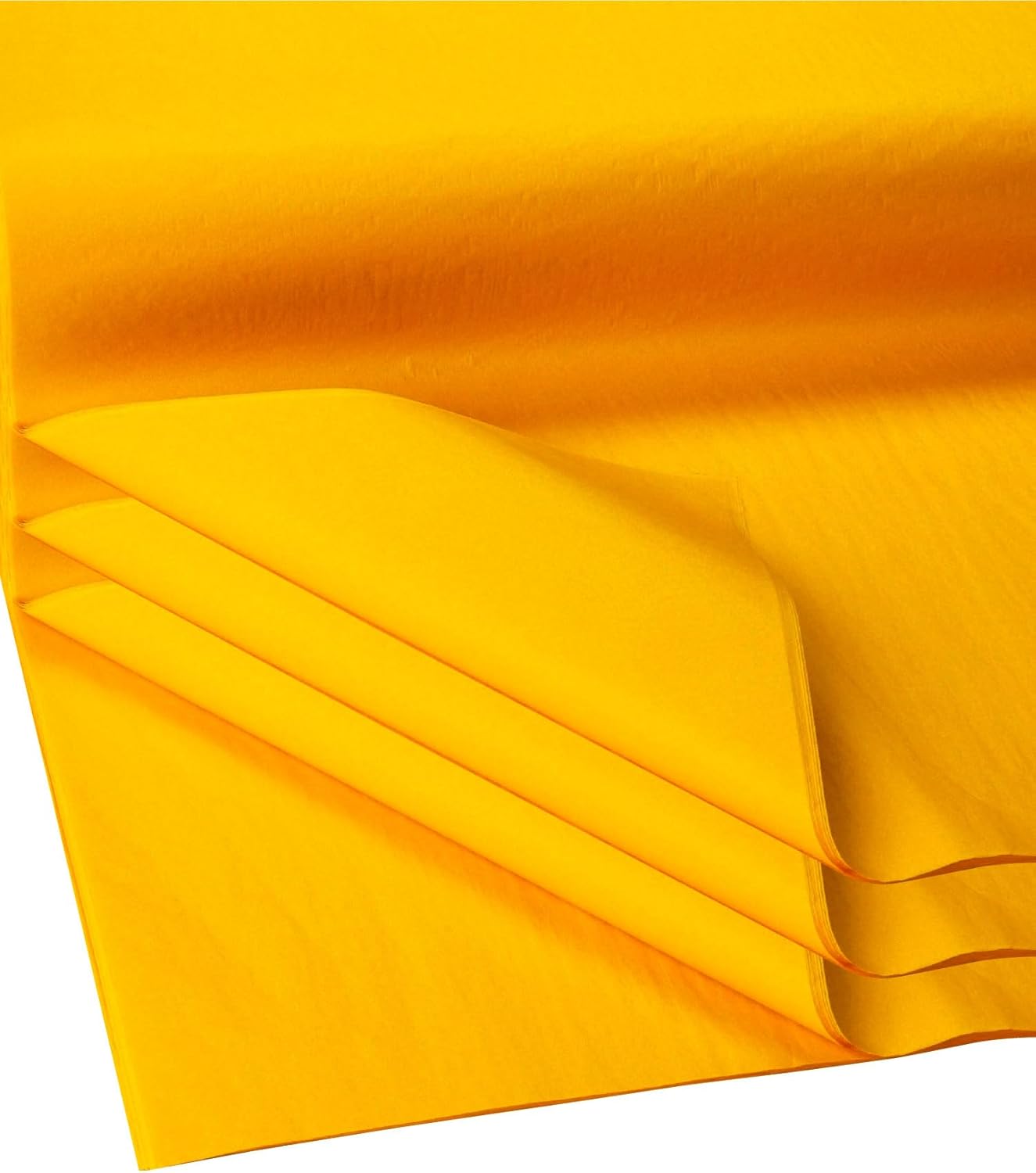 Gift Wrap Tissue Paper | Size: 15 Inch X 20 Inch | Count: 100 Sheets (Goldenrod)