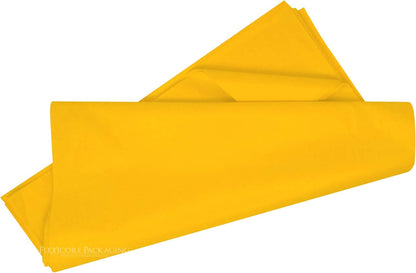 Gift Wrap Tissue Paper | Size: 15 Inch X 20 Inch | Count: 100 Sheets (Goldenrod)