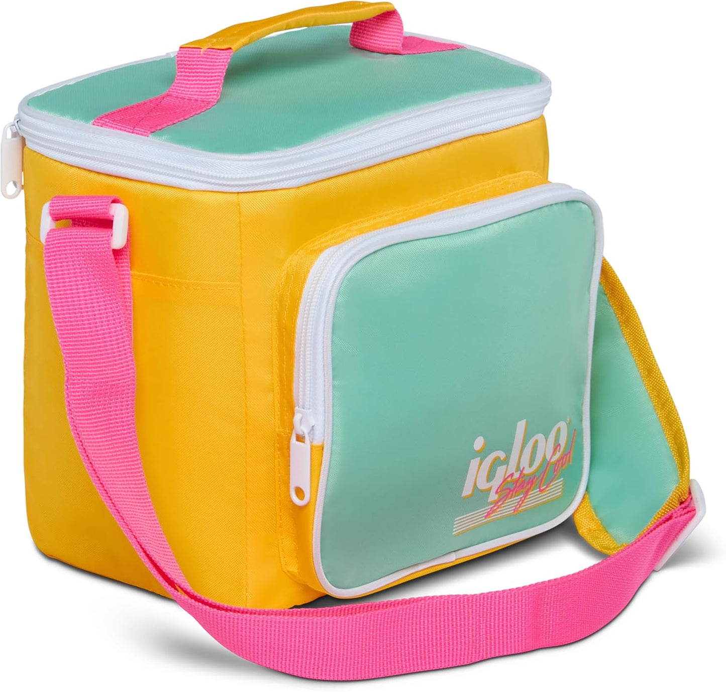 Retro Square Lunch Bag Cooler