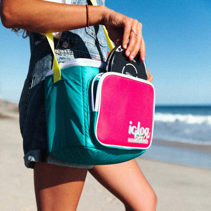 Retro Square Lunch Bag Cooler
