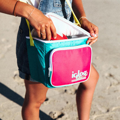 Retro Square Lunch Bag Cooler